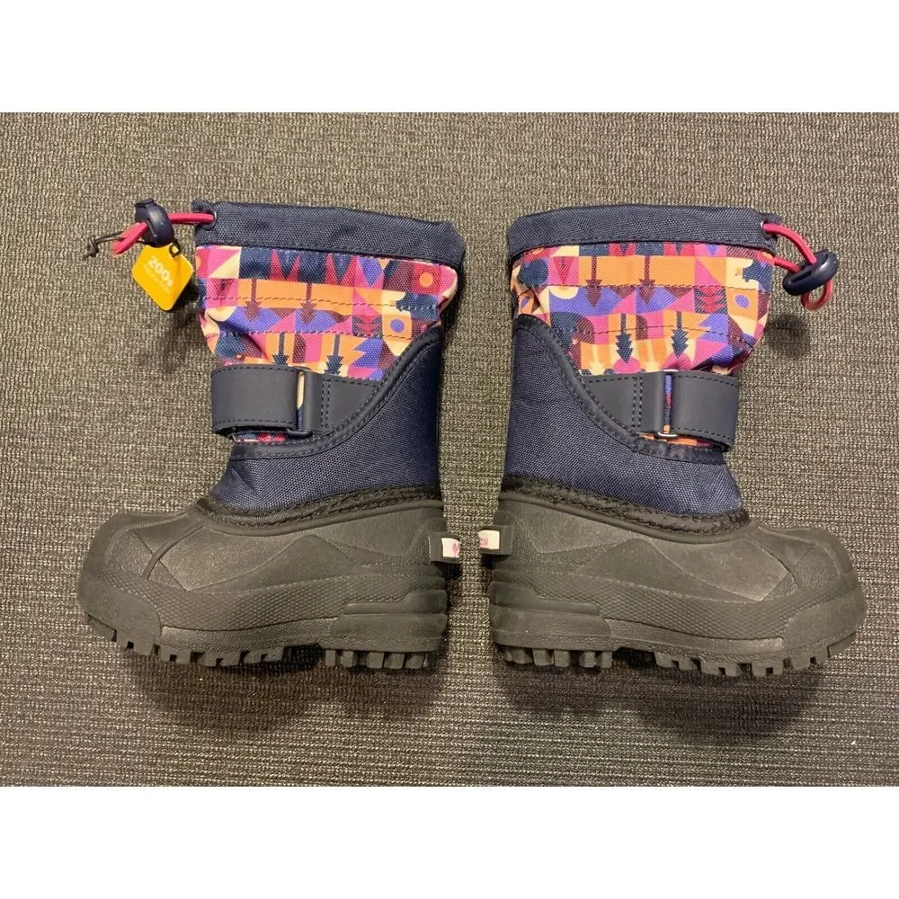 New Columbia Powderbug Plus‎ II Toddler Girls Insulated Waterproof Snow Boots 5